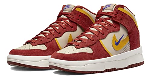 Nike Dunk High Up Womens Style : Dh3718 (Cinnabar/Yellow Ochre-Lapis, us_Footwear_Size_System, Adult, Women, Numeric, Medium, Numeric_7)