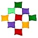 Hslife Small Colorful Nylon Bean Bags for Hand Toss Games - Durable Kids & Outdoor Cornhole Bean Bags, Tossing Bags for Classroom, Backyard, and Family Activities (2in-20 Pcs)