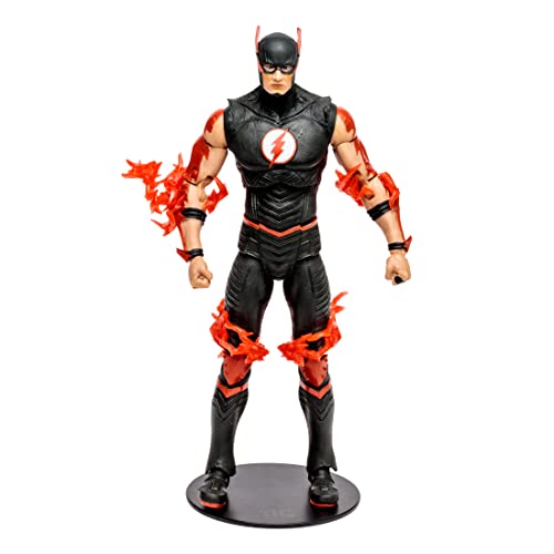 Mcfarlane Toys - Flash Dc Build-A 7In Figures Wv9 - Speed Metal - Barry Allen #TOP14