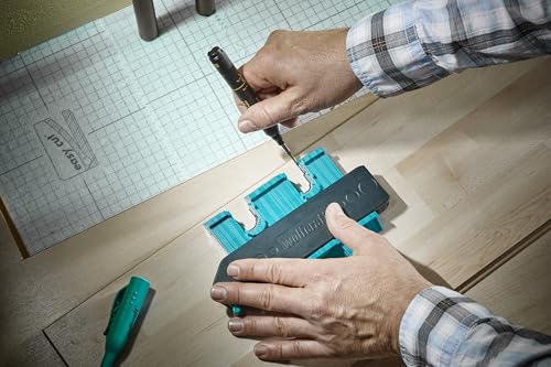 Schritt 3: Das exakt zugeschnittene Werkstück einfach verlegen. PERFEKTE ARBEIT!