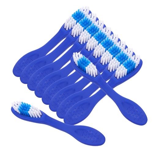 NOLITOY 1 Juego Cepillo De De Prisión Estuche Para Pasta Y Cepillo De Portátil Mascota Brevi Toothbrush Cepillos De Mini Limpieza El Plastico 10 Piezas