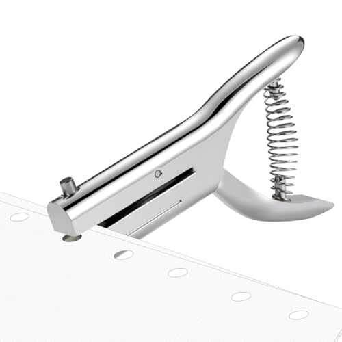 Vunanvu Perforatrice a Foro Singolo da 6mm Perforatrice di Carta a Foro Pinza a Fori Singolo Mini Perforatrice per Carta Bucatrice Perforatrice Palmare per Carta Plastica Scrapbooking e Artigianato