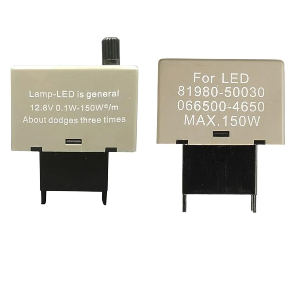 1Pcs 8 Pin Adjustable LED Flasher Relay Turn Signal Blinker Light Car Vehicle Automobile Accessories(Stability)