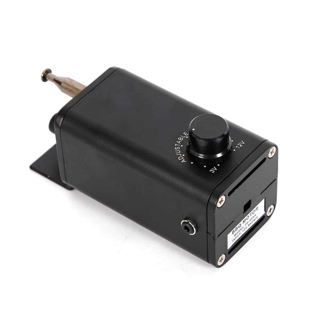 15W Rotator Grillmotor BBQ Grill Motor Rotisserie Getriebemotor Drehspieß DC 3-12V für Grillspieß Rotisserie Outdoor Picknick Grills Werkzeug