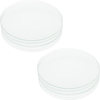 Balacoo - Watch Glass 10pcs Watch Glass Evaporating Dish Chemistry Glass Evaporating Dish Round T Tool Lab Glassine Clear Glass Watch Tools Ordinary Set Evaporating Watch Glass