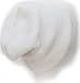 Ribbed Beanie Hat Slouch Style Skull Cap Ski Hat White