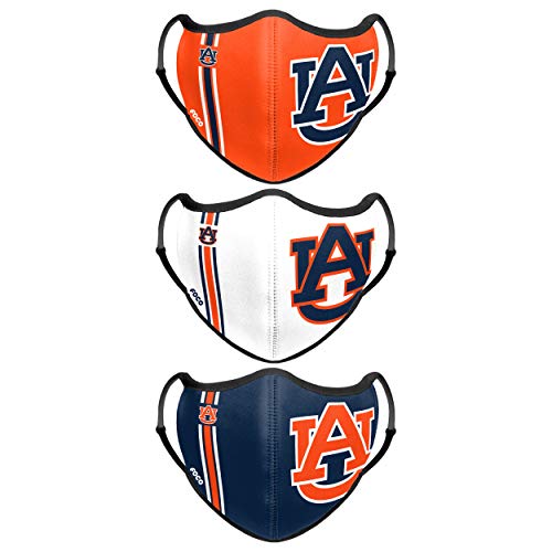 FOCO Auburn Tigers NCAA Sport 3 Pack Face Cover