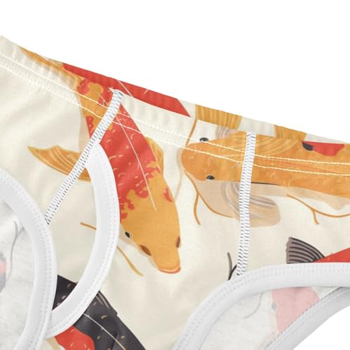 KLL Seamless Pattern Oil Painting Toddler Boys Pure Cotton Nighttime Underwear Cute Undies4