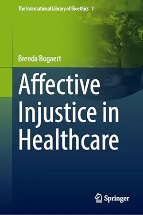 Affective Injustice in Healthcare book cover