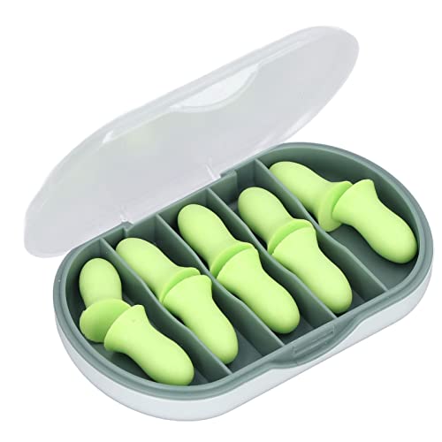 10Pcs Noise Reduction Ear Plugs, Soft Comfortable Safe Sponge Excellent Sound Insulation, Suitable for Home, Dorm and Office