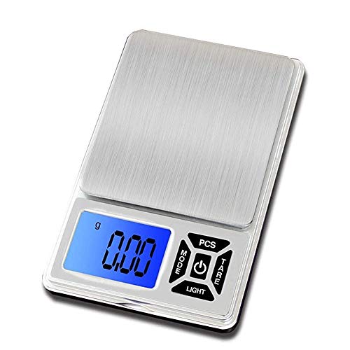 Elektronische Waage Präzisions-Goldskala Kleine elektronische Skala (Größe: 200 g / 0,01 g, Größe: 12 * 7.6 * 2cm)