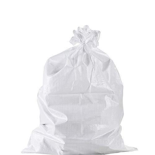 Saco de Escombros de Polipropileno con Cordón 45x70cm | Saco para Residuos...