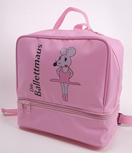 Preisvergleich Produktbild Die Ballettmaus Tanzmaus Kinder Rucksack / Beutel Motiv, Rosa