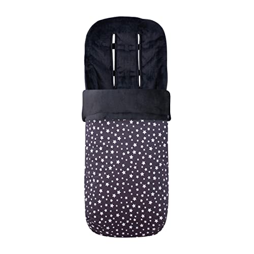 JYOKO Kids Saco Gemelar, Babyzen YoYo Compatible con Bugaboo Donkey (Polar, Winter Sky)