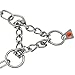 Sprenger Hundehalskette mit Durchzugskette 3mm I Edelstahl rostfreie Hundehalsband für kurz- und langhaar Hunderassen bis 55 kg, Silber (45 cm)