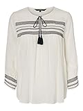 Lässige Passform VERO MODA Female Langarmbluse 3/4-Ärmel XSBirch
