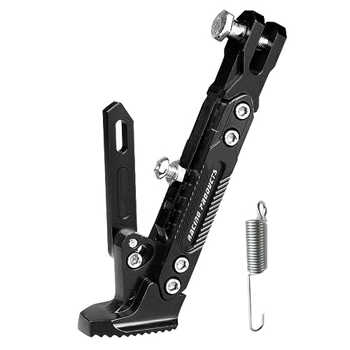 Cavalletto Laterale Moto Cavalletto for moto Staffa for calcio Moto Bicicletta Supporto for cavalletto laterale regolabile in metallo Supporto for parcheggio Accessori for moto Cavalletto Moto Lateral