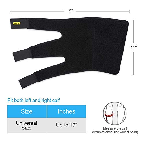 image for Yosoo Health Gear Calf Support, Calf Compression Sleeve Shin Splint Ca