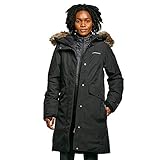 winterparka damen verstellbare Ärmelabschlüsse