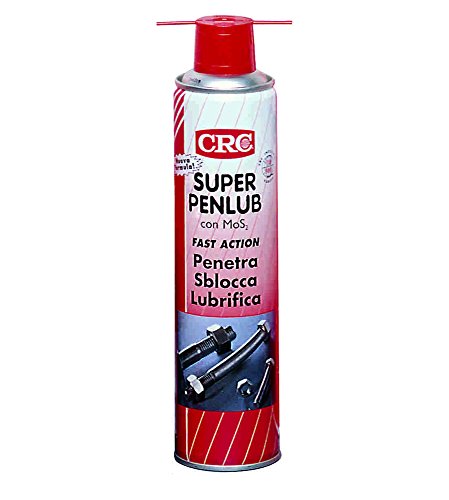 CRC – SUPER PENLUB SPRAY 400 ML LUBRIFICANTE Anti – Lubrificante Sbloccante previene usura parti meccaniche