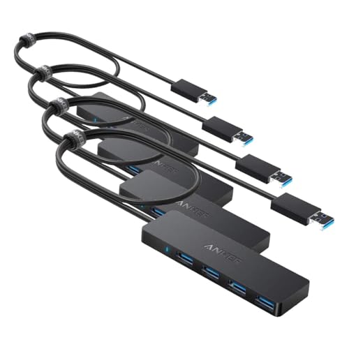 Hub USB 3.0 para teletrabajo eficiente con portátiles Windows y Mac Pro en el hogar