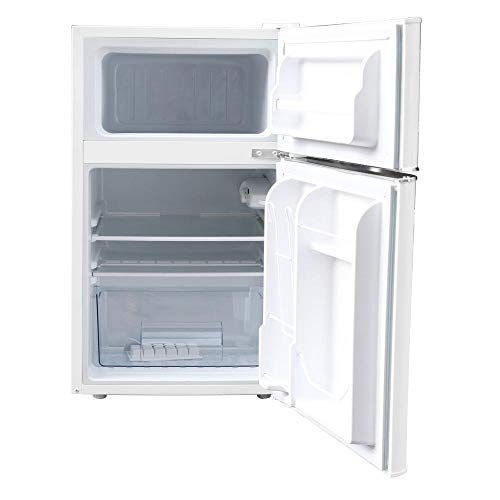 Magic Chef Retro Mini Refrigerator 3.2 cu. ft. 2Door Fridge in White