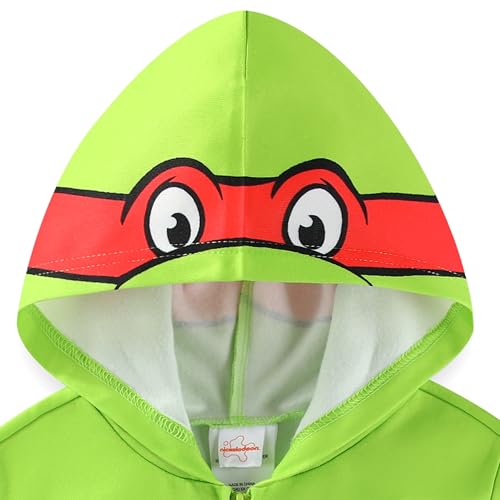 Nickelodeon Teenage Mutant Ninja Turtles TMNT Leonardo Boys Full Zip Up Hoodie for Toddler and Big Kids3