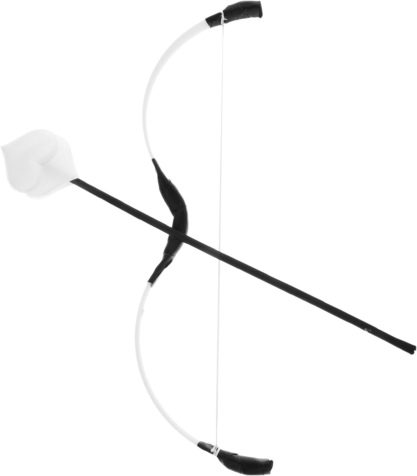 MAGICLULU 1 Set Costume Arrows Bow and Arrow Set, Cupid Bow and Arrow Prop Cupid Cosplay Arrow Prop Halloween Costume Accessory for Halloween Party