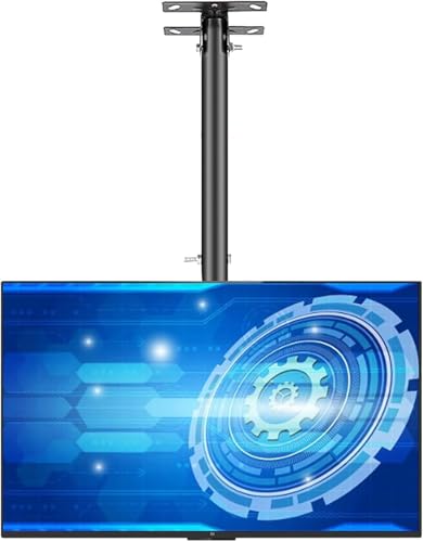 Support TV de plafond extensible et orientable pour grand écran LED 42-80 pouces - 2