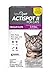 TevraPet Actispot II Flea Treatment for Small and Medium Cats 5-9 lbs | 6 Doses | Powerful Prevention and Control, Clear