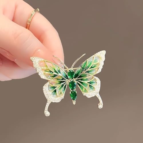 Image of HETICA Women Animal Floral Brooch Pin Accessory Perfect as a Gift for Anniversary Celebrations, Parties, Or Everyday Wear