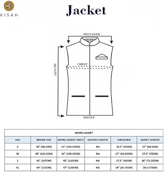 Buy KISAH Men's Nehru Jacket, Black Silk Blend, Embellished