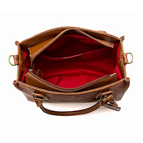 Bolsa Feminina Lorena Mão E Transversal - Nexstar (CARAMELO)