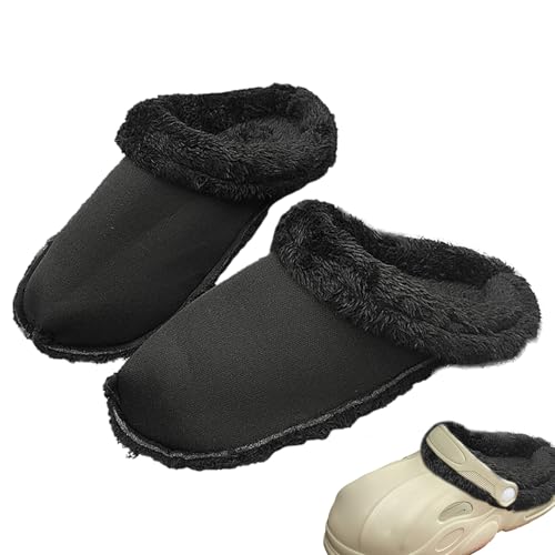 Iouyjiu Calcetines Zuecos Mujer Plantillas | Forro Peludo Abrigado para Zuecos | Accesorios Ropa Mujer Regalos Esposa | Marido Madre Padre Familia Adultos Niños