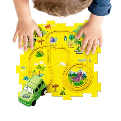 Jeu de construction de circuit puzzle pour animer les après-midis