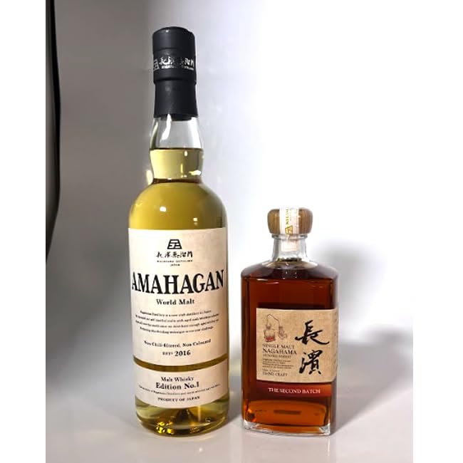 Amazon.co.jp: シングルモルト長濱 THE SECOND BATCH 500ml と