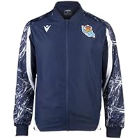 Real Sociedad | Official Travel Jacket | Zipped, Sportive and