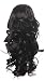 Onedor 12" Synthetic Fiber Natural Textured Curly Ponytail Clip In/On Hair Extension Hairpiece (4# - Dark Brown)