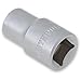 Price comparison product image Faithfull SOC1216 16mm Hexagon Socket Chrome Vanadium 1/2-inch Drive