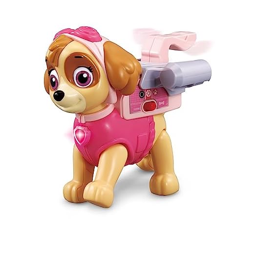 VTech - Skye Mascota interactiva ¡Al Rescate! Juguete para niños +3 años, Completa Las misiones de Rescate, Versión ESP