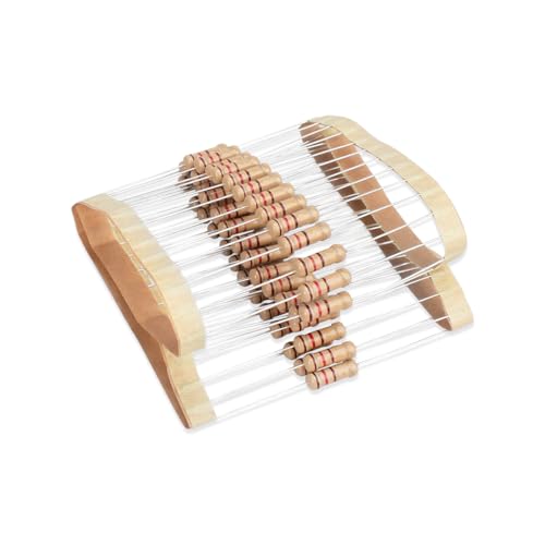 Innfeeltech 50 Pcs 1W 5% Tolerance 120 Ohm Carbon Film Resistor Resistance for DIY Project and Experiments