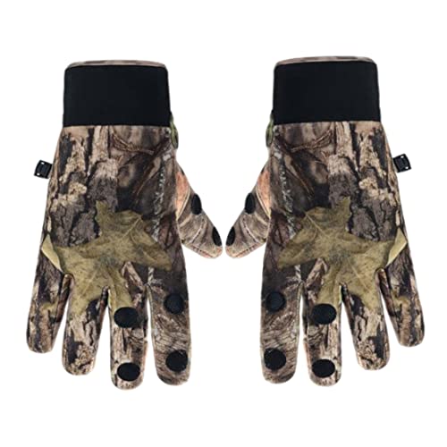Gants de camouflage imperméables contre le froid aux mains