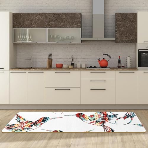 Tapis de cuisine antidérapant évite les glissades et retient l'eau