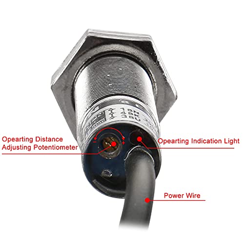 Baomain Capacitive Proximity Sensor Switch Ljc12A3-5-Z/Ax Npn Nc Dc 10-30V 200Ma 1-5Mm Blue #TOP4