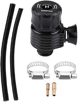 Ymiko Blow Off Valve, Universal 25mm/ 1inch Car Turbo Blow Off Valve Dump Valve Adapter Kit Horn-for Shape
