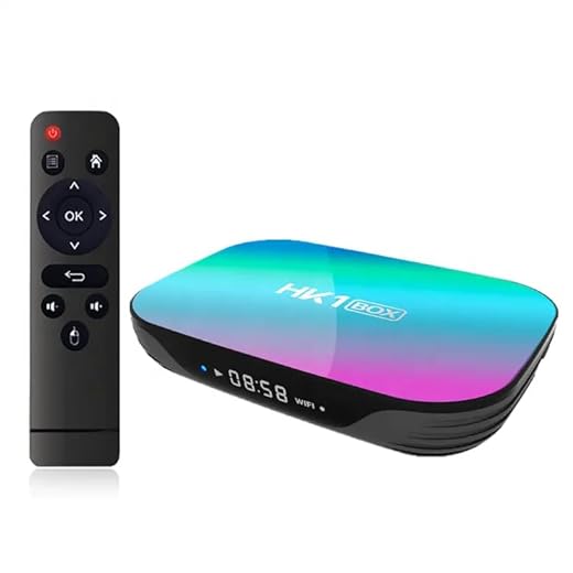 2023 Android 9.0 TV Box,4GB 64GB Smart TV Box Amlogic S905X3 64-bit Quad Core Arm Cortex-A55 CPU with BT 4.0 WiFi 2.4G&5.8G 4K Android Cajas