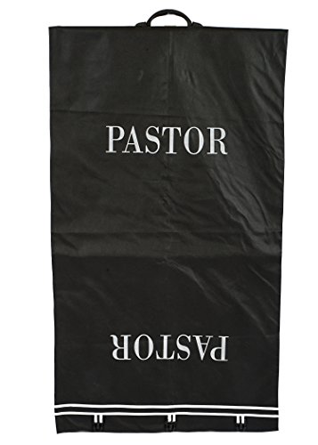 PASTOR VESTMENT CARRYING BAG (BLACK/WHITE)