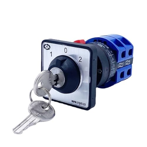 Interruptor de 3 posiciones LW26 para baterías de automóvil y control seguro en doble grupo