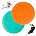 Frisbee Cani,2 Dog frisbee disco volante,Frisbee di Gomma, Giocattolo Frisbee Cane,Dischi Volanti Giocattolo per Cani,giocattolo del cane per la formazione outdoor (2)
