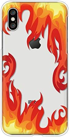 Amazon Co Jp Arrows U Arrows J アローズ 対応スマホケース A レッド 炎柄 クリアケース ファイヤー 背景透明 トレンドカラー Case6037 家電 カメラ